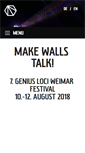 Mobile Screenshot of genius-loci-weimar.org